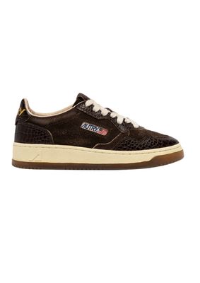 Autry Medalist low suede coprint Mustang Brown Autry Medalist low suede coprint Mustang Brown