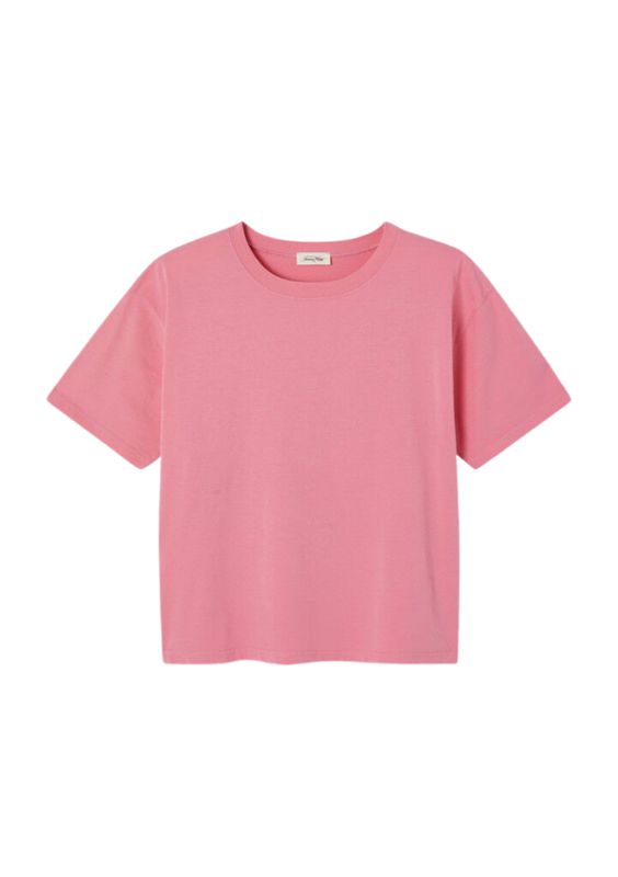 American Vintage Dames-T-shirt Fizvalley wild rose American Vintage Dames-T-shirt Fizvalley wild rose
