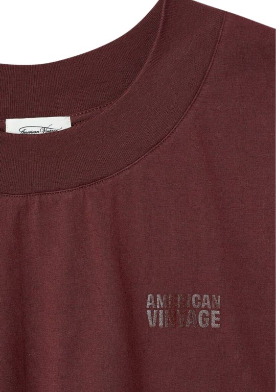 American Vintage Dames-T-shirt Gixy purple