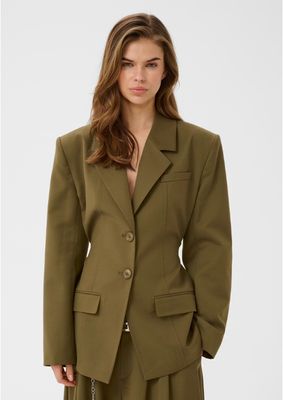 Gestuz GZolivia Blazer Military Olive Green