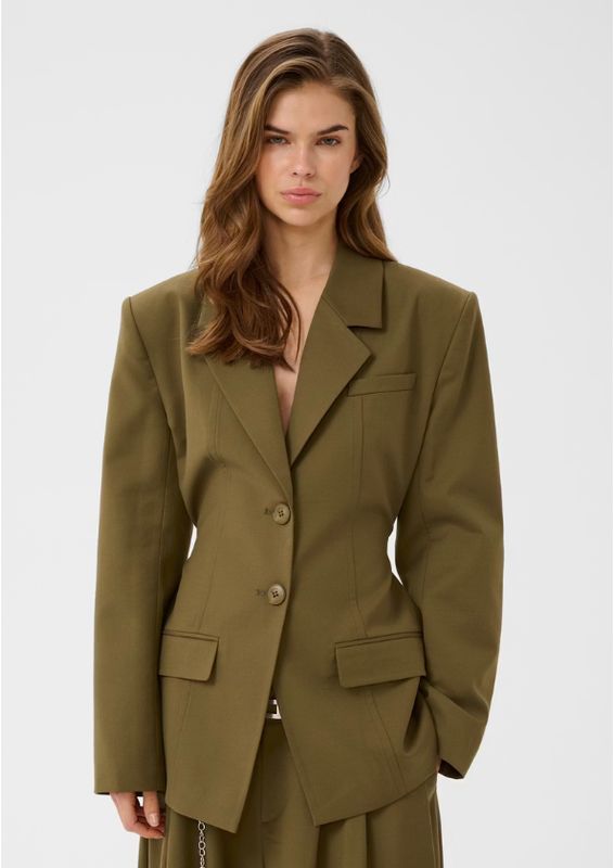 Gestuz GZolivia Blazer Military Olive Green