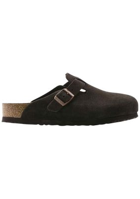 Birkenstock Boston zacht voetbed Suède Mocca Birkenstock Boston zacht voetbed Suède Mocca
