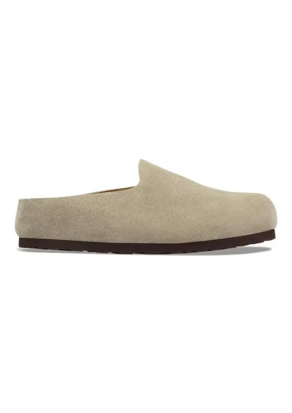 Birkenstock Amsterdam Wrapped Suède Taupe Birkenstock Amsterdam Wrapped Suède Taupe