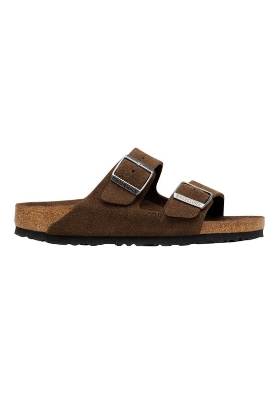 Birkenstock Arizona zacht voetbed Suède Carafe Tonal FB