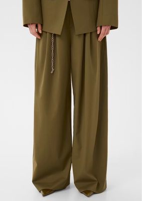 Gestuz GZolivia Broek Military Olive Green