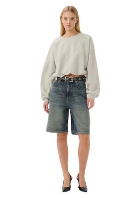 Gestuz GZkahla light Grey melange sweatshirt