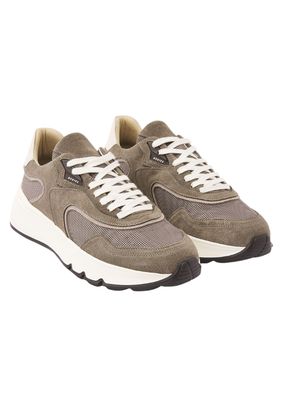 Nubikk Luca Noa Groene Suède Sneakers voor Heren