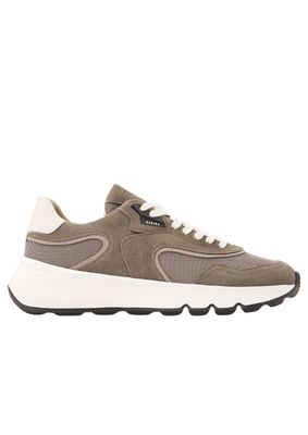 Nubikk Luca Noa Groene Suède Sneakers voor Heren Nubikk Luca Noa Groene Suède Sneakers voor Heren
