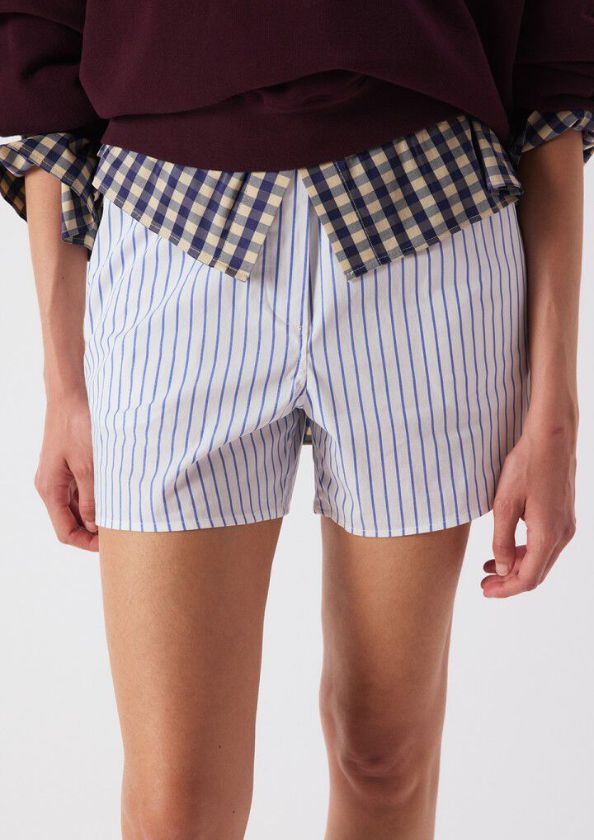 American Vintage Damesshorts Nurway River stripes American Vintage Damesshorts Nurway River stripes