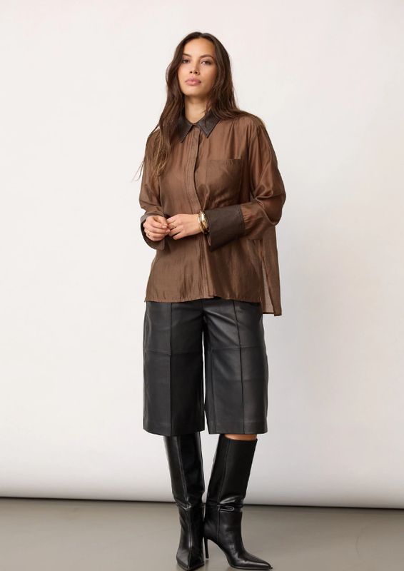 Co'Couture KawaCC Shirt Dark Brown