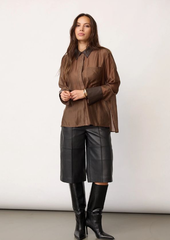 Co'Couture KawaCC Shirt Dark Brown