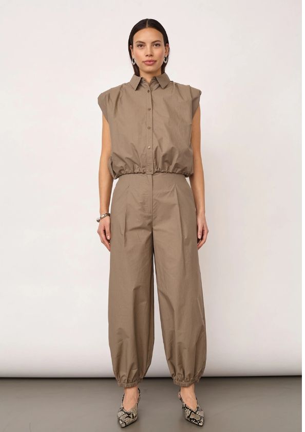 Co'Couture OpheliaCC Balloon Pant Tall Mink