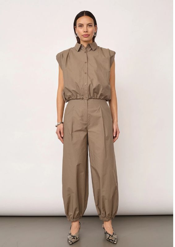 Co'Couture OpheliaCC Balloon Pant Tall Mink
