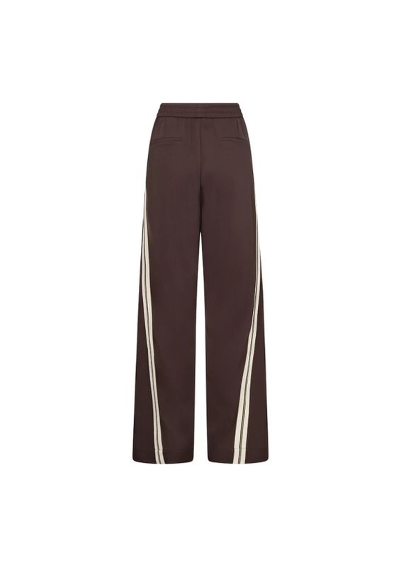 Co'Couture AliniCC Double Panel Pant Tall Dark Brown