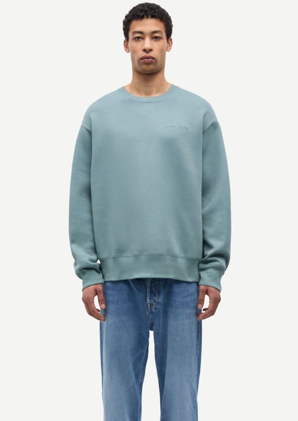 Samsoe Samsoe Saethan sweatshirt 15921 Stormy Sea