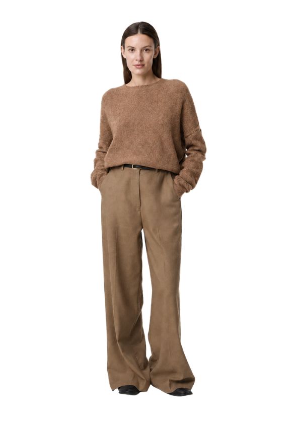 Knit-ted Ninette Pullover Walnut