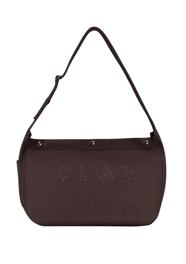 OLAF Newspaper Bag Chocolate Plum