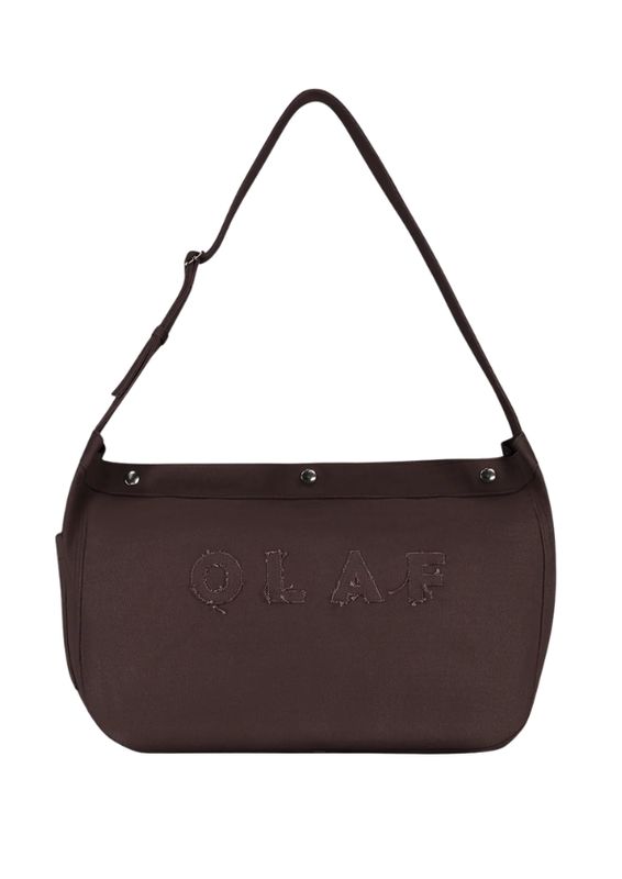 OLAF Newspaper Bag Chocolate Plum
