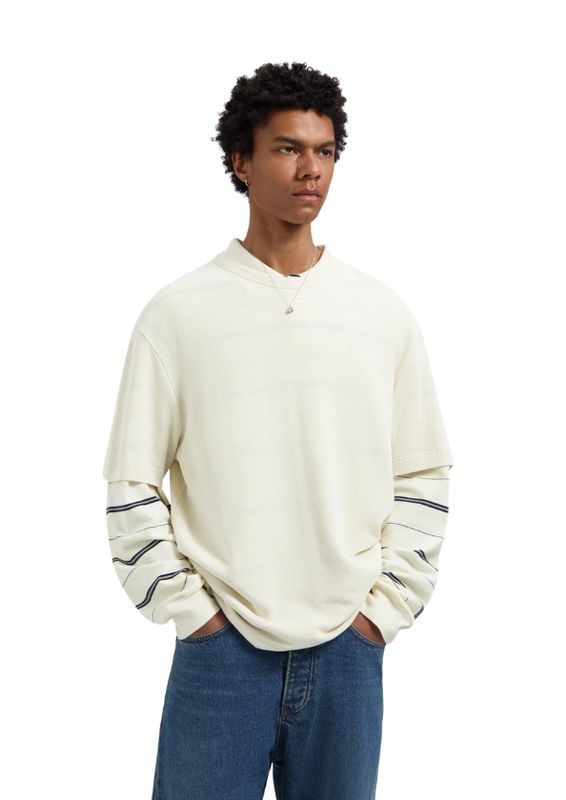OLAF Waffle Tee Off White