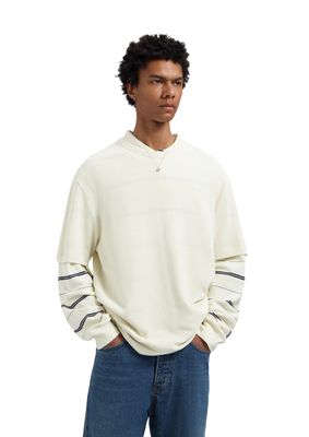 OLAF Waffle Tee Off White