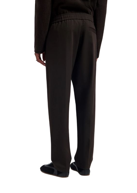 OLAF Slim Elasticated Pant Chocolate Plum