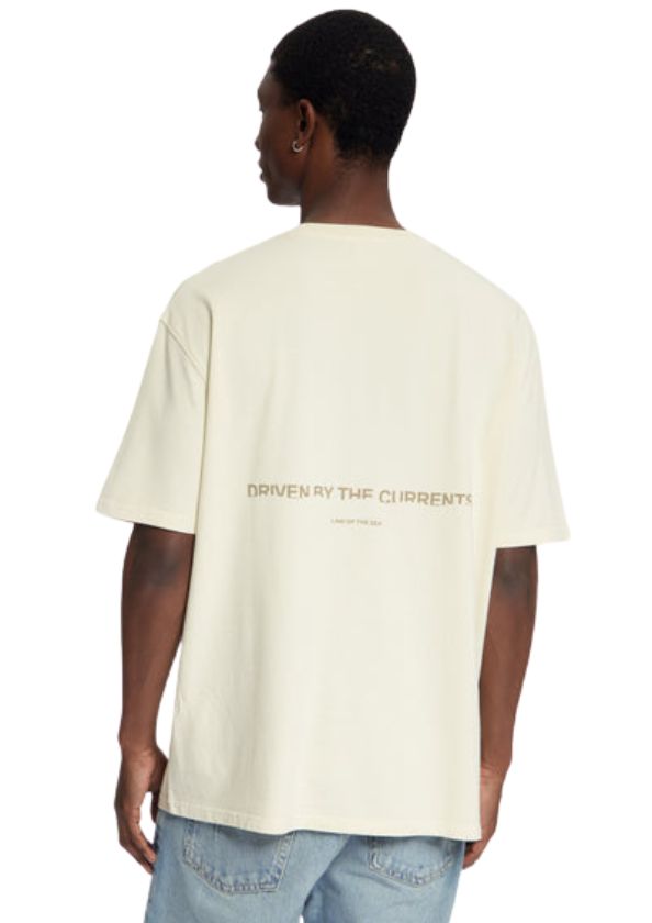 Law of the Sea Aqualis Garmet Dyed Tee Almond Milk