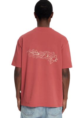 Law of the Sea Instinct Artwork Tee Terra Red Law of the Sea Instinct Artwork Tee Terra Red
