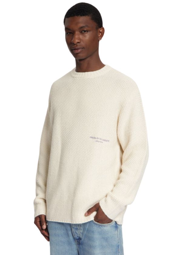 Law of the Sea Apsu Structured Knit Artwork Almond Milk
