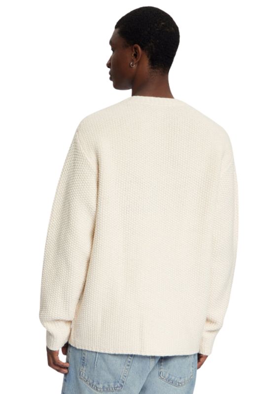 Law of the Sea Apsu Structured Knit Artwork Almond Milk
