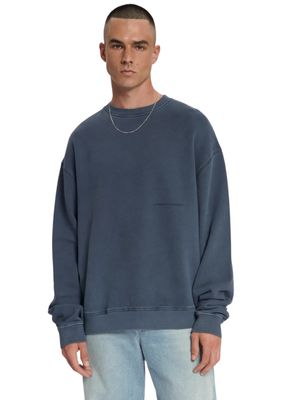 Law of the Sea Torria Garment Dyed Crewneck Sweat Mood Indigo