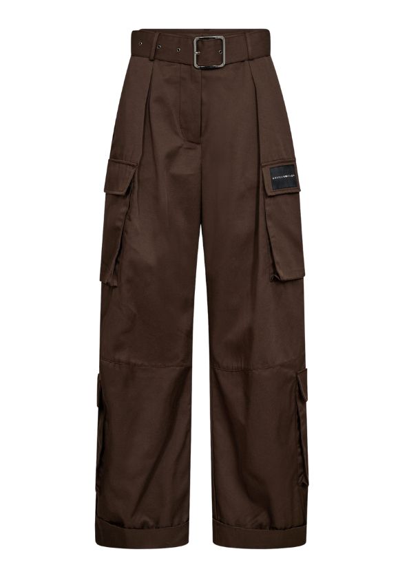 Haute L'Amitié Rabi Cargo Pocket Tall Pant Mocca