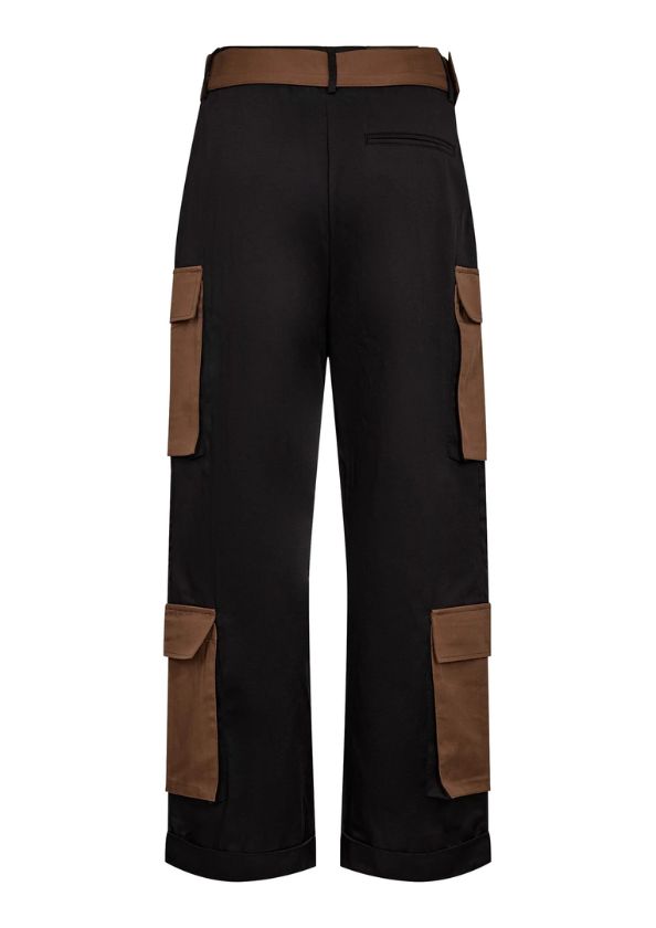 Haute L'Amitié Rabi Mix Pocket Pant Dusty Mocca