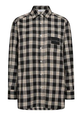 Haute L'Amitié Early Haute Check Shirt Black Check