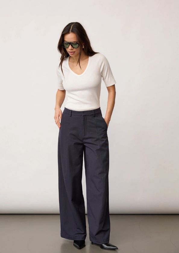 Co'Couture DemiCC Barrel Tall Pant Navy