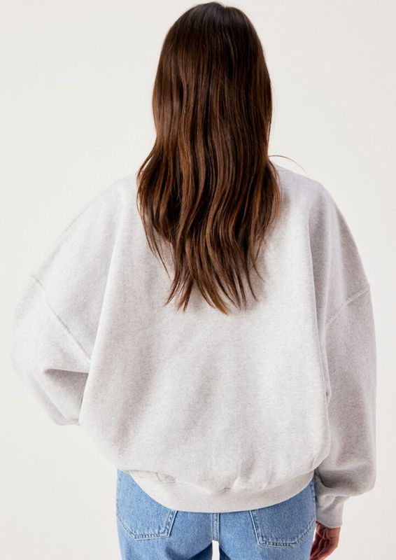 American Vintage damessweater Baptown Heather Grey