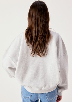 American Vintage damessweater Baptown Heather Grey