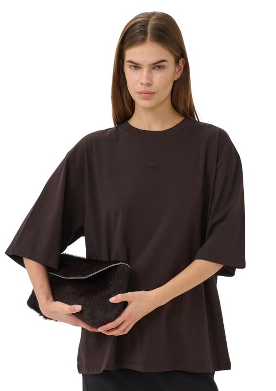 Gestuz GZdami Oversized t-shirt Ganache Brown