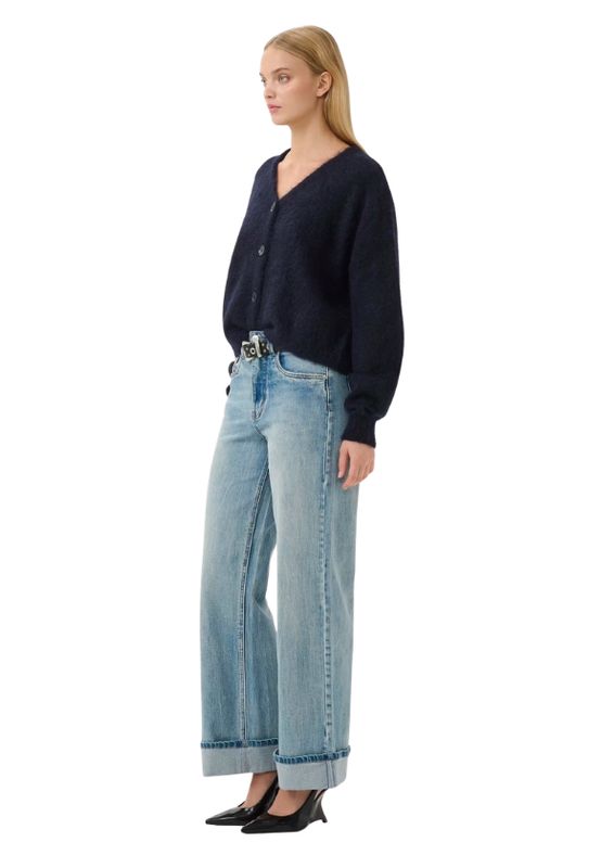 Gestuz GZdebbie Vest Navy Melange Blue