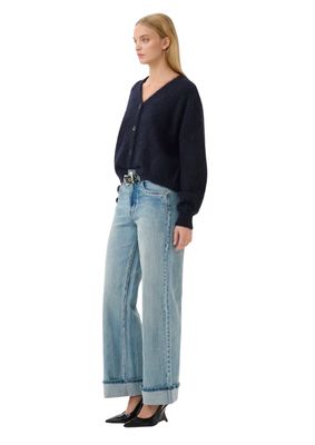 Gestuz GZdebbie Vest Navy Melange Blue