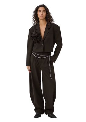 Gestuz GZcallia Barrel broek Ganache Brown Gestuz GZcallia Barrel broek Ganache Brown