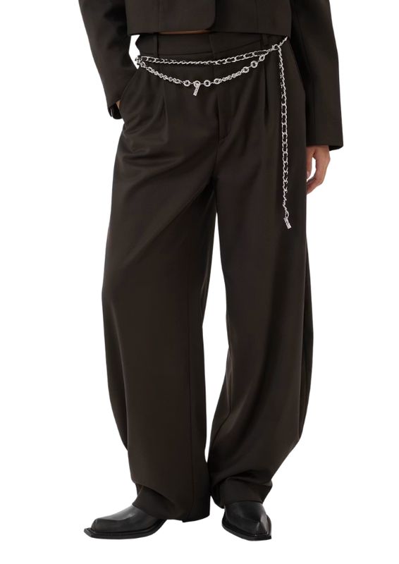 Gestuz GZcallia Barrel broek Ganache Brown