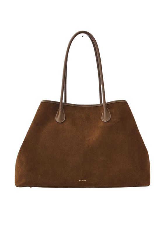 Nubikk Kiki Bag Olijf Suède Tas voor Dames