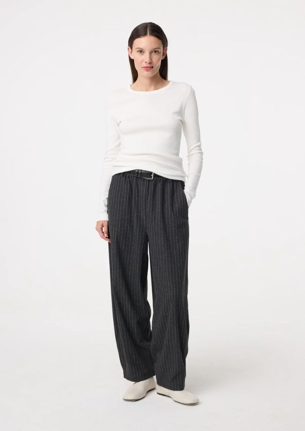 Knit-ted Anouk Pants Antra Knit-ted Anouk Pants Antra