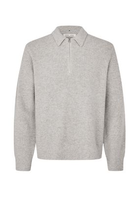 Samsoe Samsoe Saisaks HZ Polo 15010 Grey Melange Samsoe Samsoe Saisaks HZ Polo 15010 Grey Melange