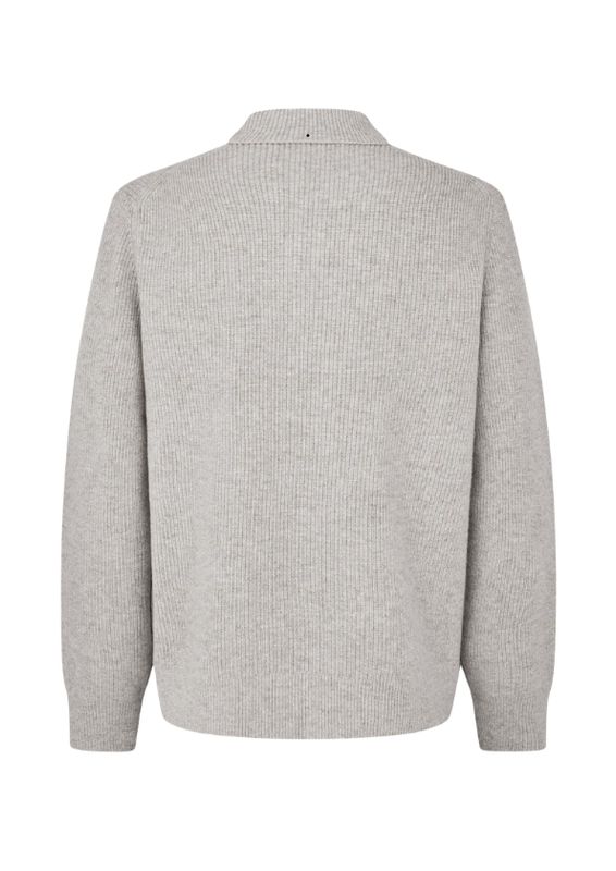 Samsoe Samsoe Saisaks HZ Polo 15010 Grey Melange