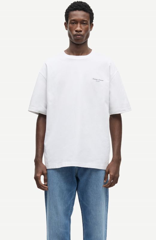 Samsoe Samsoe Sauni t-shirt 11725 White Building