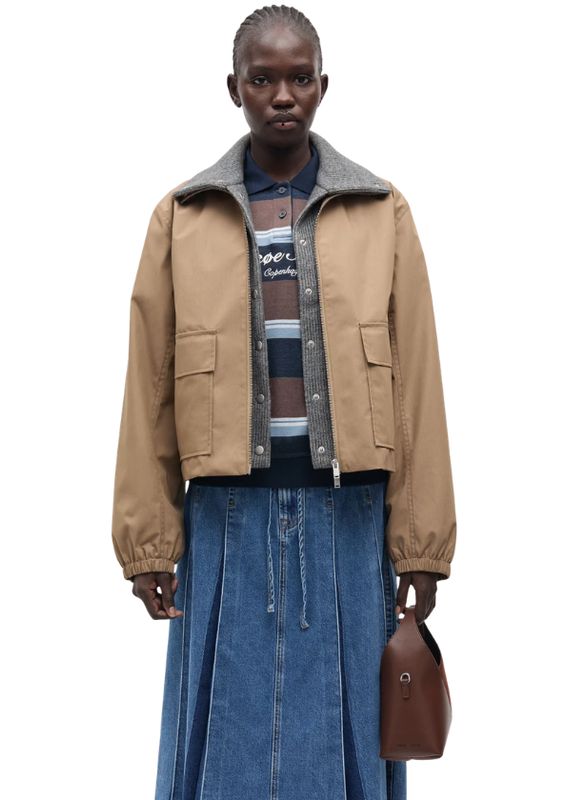 Samsøe Samsøe Sabianco jacket 15923 Lead Gray