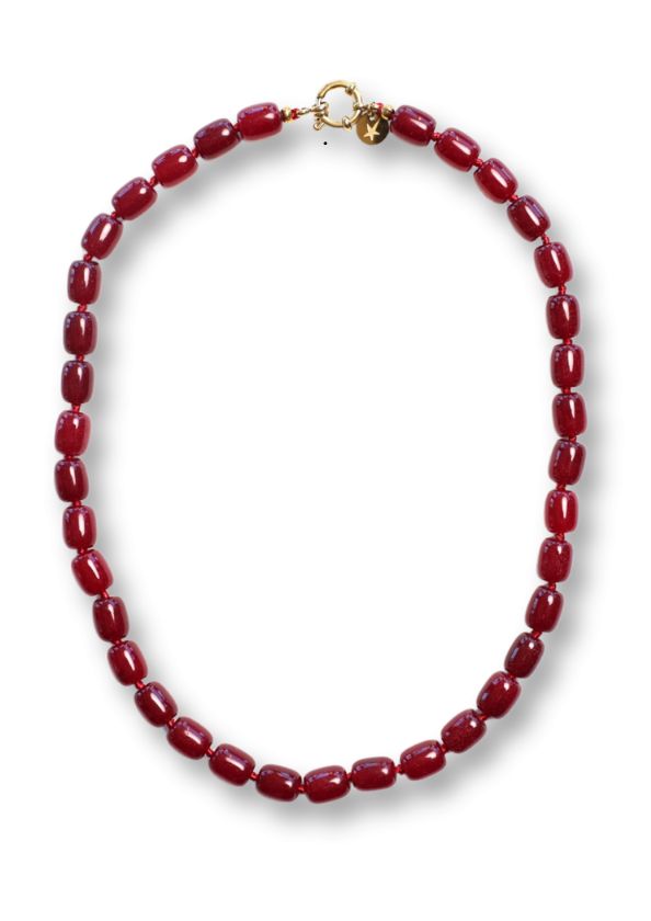 Bonnie Studios Phil Burgundy Necklace Bonnie Studios Phil Burgundy Necklace