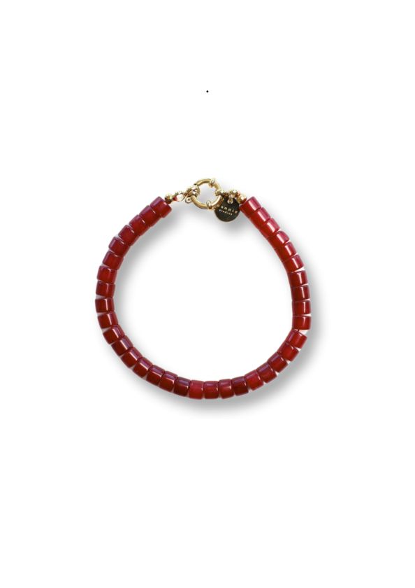 Bonnie Studios Moos Burgundy Bracelet