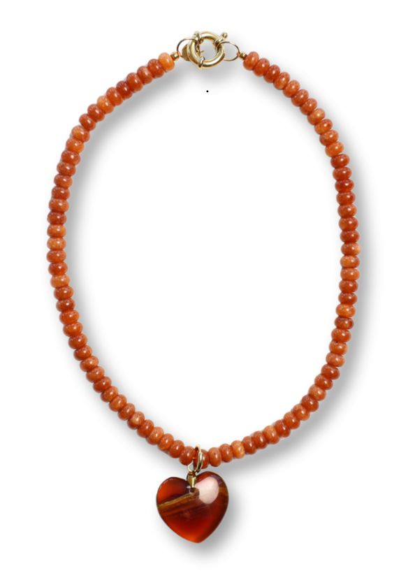 Bonnie Studios Camel Heart Necklace Bonnie Studios Camel Heart Necklace